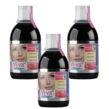 Finclub Vi-va HA kollagén hialuronsavval 3 db-os csomag (3x500 ml) vitamin és táplálékkiegészítő