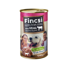  Fincsi nedves kutyaeledel borjú - 1240g kutyaeledel