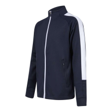 Finden + Hales FHLV873 gyerek tréning felső, Navy/White-7/8 gyerek pulóver, kardigán