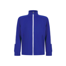 Finden + Hales FHLV873 gyerek tréning felső, Royal/White-7/8