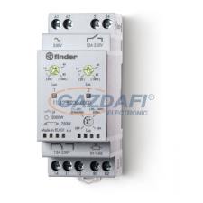 Finder 11.42.8.230.0000 Alkonykapcsoló, 1v + 1z. érintkező, 12A villanyszerelés