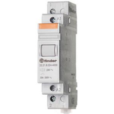 Finder 222182304000 Sorbaépíthető monostabil relé villanyszerelés