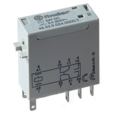 Finder 465290245000T Miniatűr ipari relé, 2 váltó, 8A villanyszerelés