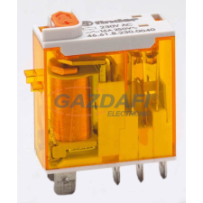 Finder 46.61.8.024.0040 Miniatűr ipari relé, 1 váltóérintkező, 16A villanyszerelés