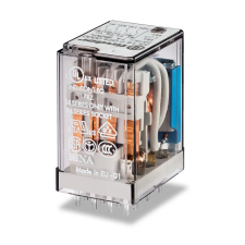 Finder 551490240000 Miniatűr ipari relé, 4 váltóé, 7A villanyszerelés
