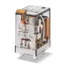 Finder 55.32.8.230.2000 Miniatűr ipari relé, 2 váltóérintkező, 10A, AC (50/60 Hz), 230V, CO