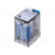 Finder 55.34 miniatűr ipari relé 7A 24VDC 4CO Finder LED+áj