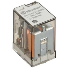 Finder 564280240000 Miniatűr  telj.relé, 2 váltóé, 12A villanyszerelés