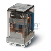 Finder 56.32.9.024.0074 Miniatűr teljesítény relé, 2 váltóérintkező, 12A