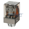 Finder 60.12.8.110.0050 Ipari relé, 2 váltóérintkező, 10A