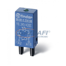 Finder 99.80.0.024.98 Dugaszolható modul villanyszerelés