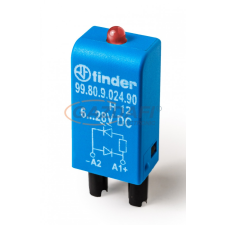 Finder 99.80.9.024.90 Dugaszolható modul villanyszerelés