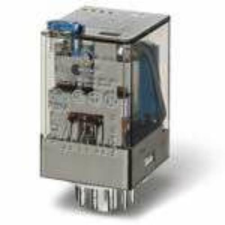 Finder Ipari relé, 3 kettős váltóérintkező, 10A, 230 V villanyszerelés