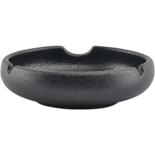 FINE 2 DINE Hamutartó, porcelán, Magasság: 35 mm, Ø: 120 mm, fekete konyhai eszköz