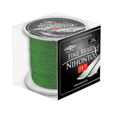 Fine Mikado nihonto fine braid zöld 0.10mm 300m fonott zsinór horgászkiegészítő