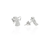 Fine Silver AG122089 - Ezüst beszúrós fülbevaló