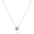 Fine Silver AG122716 - Ezüst nyaklánc medállal Hossz: 42 - 45 cm