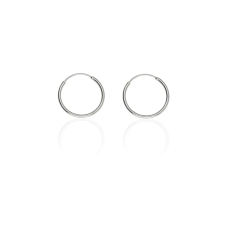 Fine Silver AG122851 - Ezüst karika fülbevaló pár Átmérő: Ø 20 mm fülbevaló