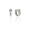Fine Silver AG122917 - Ezüst bepattintós női fülbevaló pár