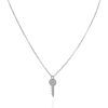 Fine Silver AG122961 - Ezüst nyaklánc kulcs medállal Hossz: 42 - 45 cm