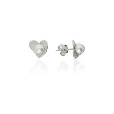 Fine Silver AG123129 - Ezüst beszúrós fülbevaló fülbevaló
