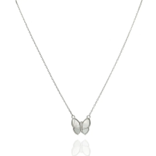Fine Silver AG123348 - Ezüst nyaklánc medállal Hossz: 42 - 45 cm nyaklánc