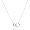 Fine Silver AG123490 - Ezüst nyaklánc medállal Hossz: 42 - 45 cm