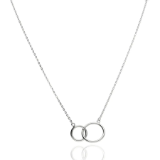 Fine Silver AG123490 - Ezüst nyaklánc medállal Hossz: 42 - 45 cm nyaklánc