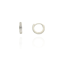 Fine Silver AG123724 - Ezüst bepattintós női fülbevaló pár fülbevaló