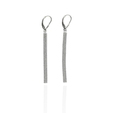 Fine Silver AG123757 - Ezüst beakasztós női fülbevaló pár fülbevaló