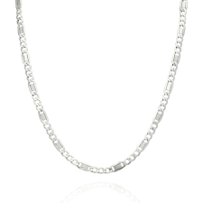 Fine Silver AG123911 - Ezüst Figaro nyaklánc Hossz: 55 cm nyaklánc