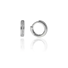 Fine Silver AG123991 - Ezüst bepattintós női fülbevaló pár fülbevaló