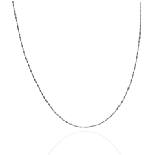 Fine Silver AG124136 - Ezüst Kocka nyaklánc Hossz: 45 cm nyaklánc