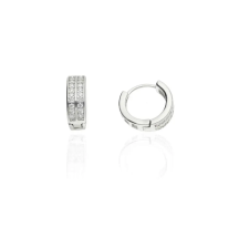 Fine Silver AG124519 - Ezüst beakasztós női fülbevaló pár fülbevaló