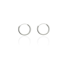 Fine Silver AG124611 - Ezüst karika fülbevaló pár fülbevaló