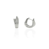 Fine Silver AG124876 - Ezüst bepattintós női fülbevaló pár