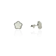 Fine Silver AG124979 - Ezüst beszúrós hattyú fülbevaló fülbevaló