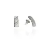 Fine Silver AG125127 - Ezüst beszúrós stekker záras fülbevaló