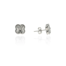 Fine Silver AG125131 - Ezüst beszúrós stekker záras fülbevaló fülbevaló