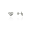 Fine Silver AG125521 - 925-ös ezüst fülbevaló