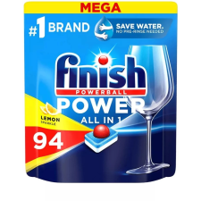 Finish FAIOMGT94L Power All in 1 Max Mosogatótabletta 94db lemon tisztító- és takarítószer, higiénia