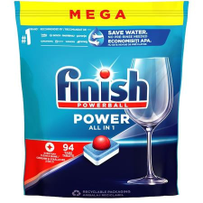 Finish Mosogatógéptabletta, 94 db, FINISH, &quot;Power All in One&quot; tisztító- és takarítószer, higiénia