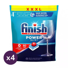 Finish Power All in 1 mosogatógép-tabletta (4x80 db) tisztító- és takarítószer, higiénia