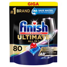 Finish Powerball Ultimate All in 1 Regular mosogatógép kapszula 80 db tisztító- és takarítószer, higiénia