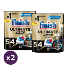 Finish Powerball Ultimate Plus All in 1 mosogatógép-kapszula, regular (2x54 db) tisztító- és takarítószer, higiénia