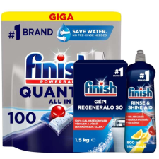 Finish Quantum All in 1 Kezdőcsomag 100 db kapszulával tisztító- és takarítószer, higiénia