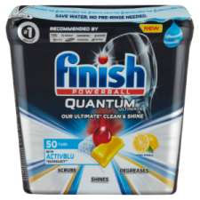 Finish Quantum Ultimate Citrom mosogatógép-tabletta 50 db tisztító- és takarítószer, higiénia