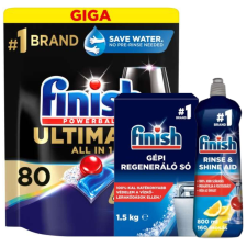 Finish Ultimate All in 1 Kezdőcsomag 80 db kapszulával tisztító- és takarítószer, higiénia