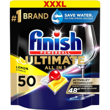 Finish Ultimate All in 1 Lemon Sparkle 50 db tisztító- és takarítószer, higiénia