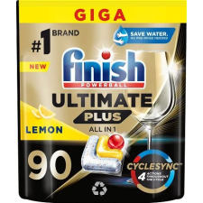 Finish Ultimate Plus All in 1 Lemon mosogatógép tabletta 90db (5908252011025) (5908252011025) tisztító- és takarítószer, higiénia
